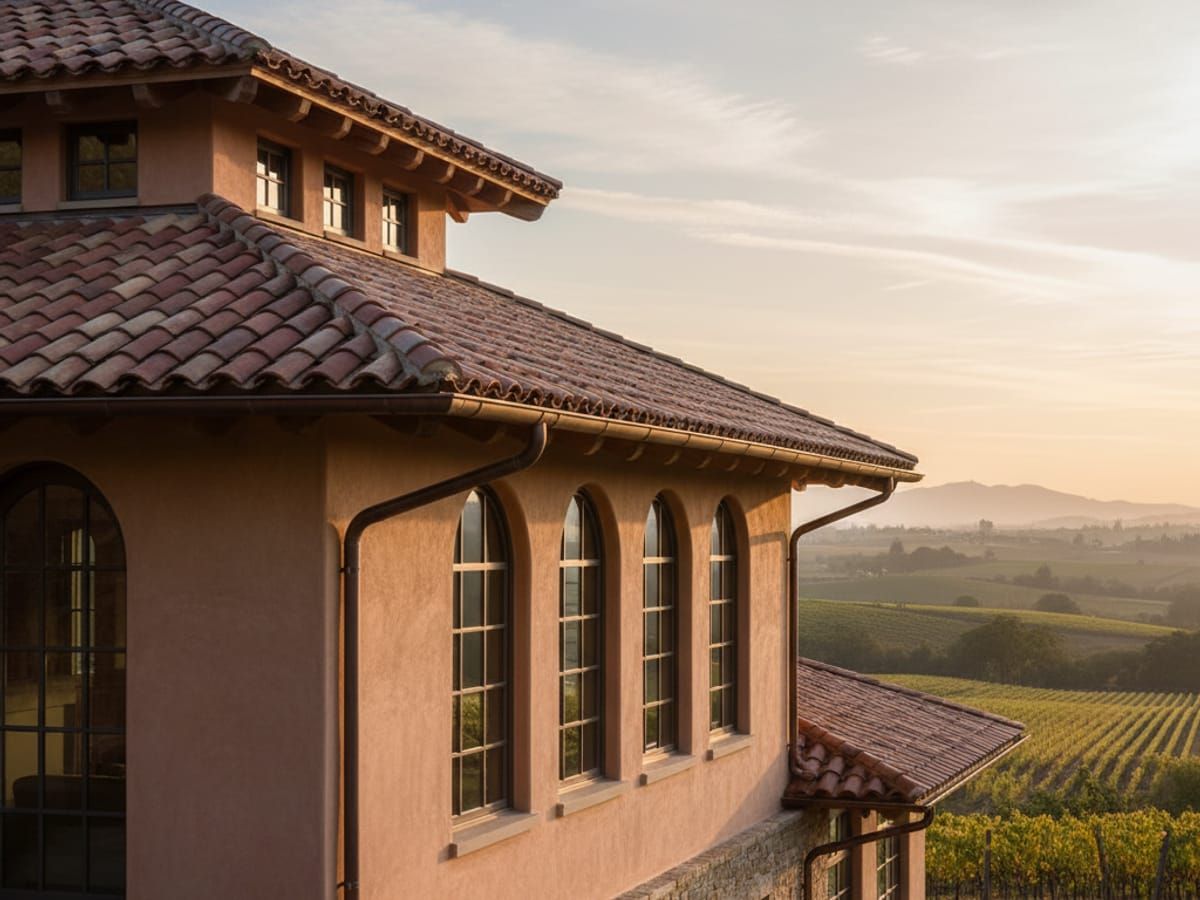 Roofline and architectural details